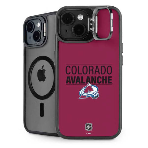 NHL Colorado Avalanche Lineup iPhone 15 Kickstand Case